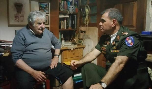 Padrino López se reunió con expresidente 'Pepe' Mujica