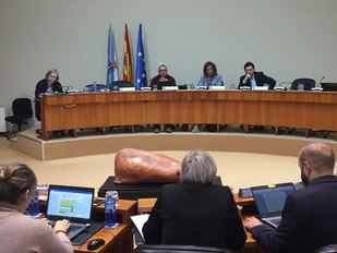 Miranda respaldó la decisión de los socios del Centro Gallego de preservar su patrimonio cultural