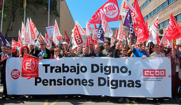 Cientos de pensionistas reclaman pensiones dignas fuera de partidismos