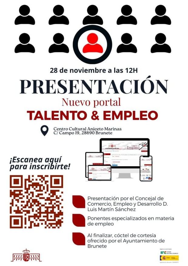 Brunete lanza su nuevo portal de empleo el 28 de noviembre