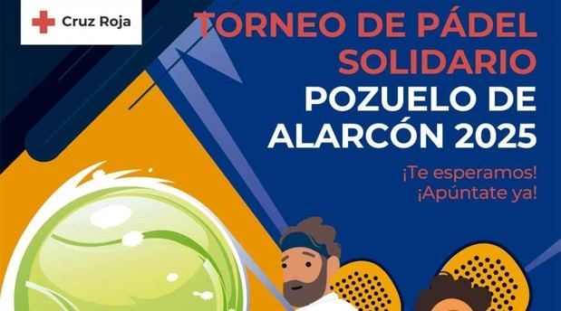 Torneo de pádel solidario en Pozuelo de Alarcón el 20 de septiembre