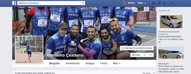 'Facebook' impide al Club Atletismo Sexitano abrirse una página