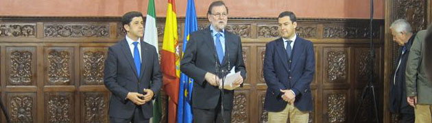 Rajoy: Andalucía aumentará en 1.700 millones sus entregas a cuenta en 2016