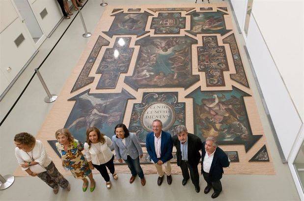 El IAPH restaura las pinturas de la casa del poeta Juan de Arguijo que se expondrán en el Bellas Artes