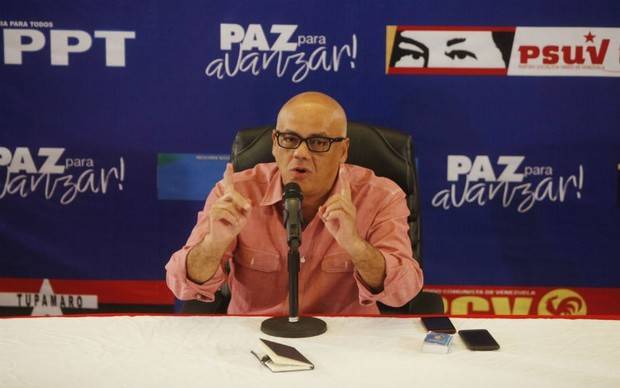 Jorge Rodríguez expresó que con la victoria del 15-O se recompone el voto chavista