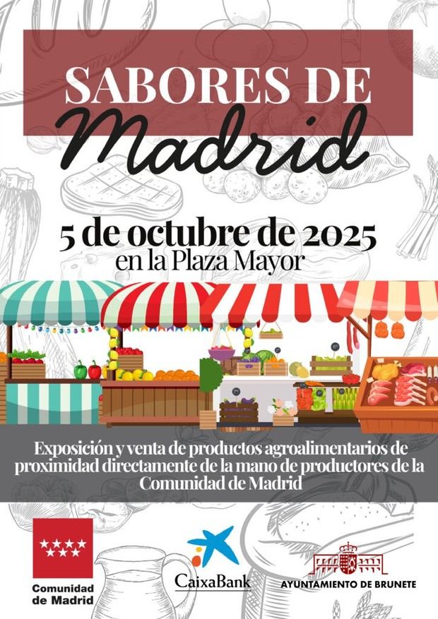 Exposición de sabores en la Plaza Mayor de Madrid el 5 de octubre