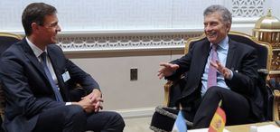 Macri y Sánchez analizaron la Cumbre del G-20