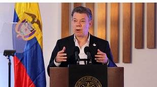 Presidente Santos viajará a cita con Maduro lunes 
