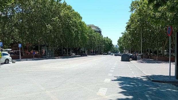 Reabren el paseo de las Delicias tras avance en obras del Metro