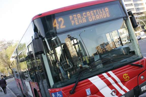 Los pasajeros de autobús urbano aumentan un 3,7% en Andalucía