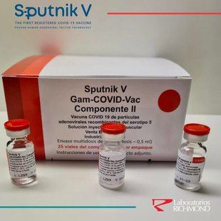 Argentina se encuentra entre los 20 países del mundo que aplicaron más vacunas, mientras Richmond terminó de producir 154 mil dosis del componente 2 de Sputnik V