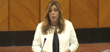 Susana Díaz ve 'insultante' que Podemos califique de 'limosna' destinar 35 millones a la atención temprana