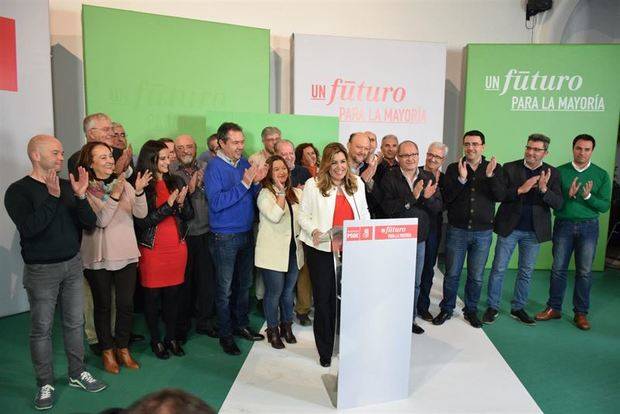 Susana Díaz afirma que el PSOE sigue siendo el partido referente de la izquierda en España