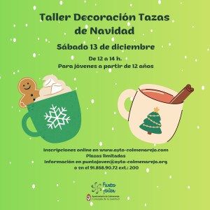 Taller de Decoración de Tazas en Colmenarejo para Jóvenes
