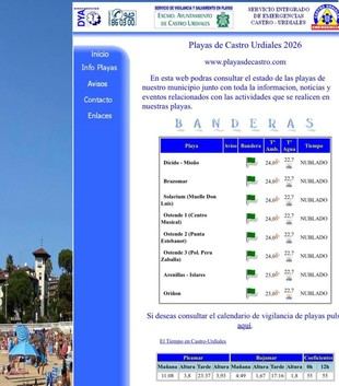 Playas de Castro Urdiales en verde: ideal para disfrutar con precaución