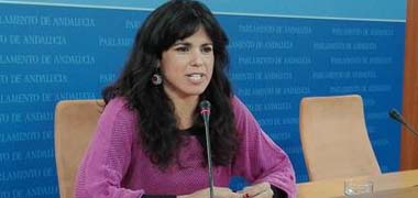 Teresa Rodríguez acusa a Pedro Sánchez de recurrir al 