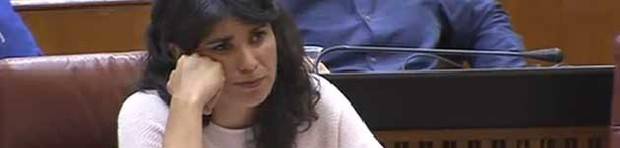 Teresa Rodríguez critica el acuerdo alcanzado entre PSOE-C's y afirma que Podemos 