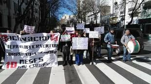 Trabajadores del Centro Gallego le solicitaron al INAES el relevo del interventor