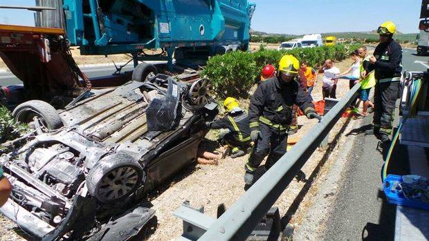 Tres fallecidos este fin de semana en las carreteras andaluzas