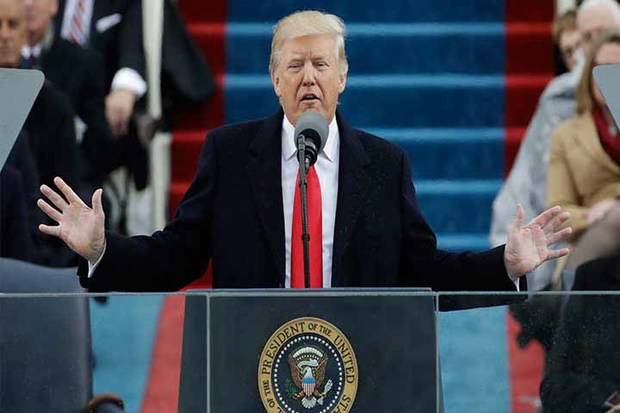 Donald Trump se juramentó como el presidente número 45 de Estados Unidos