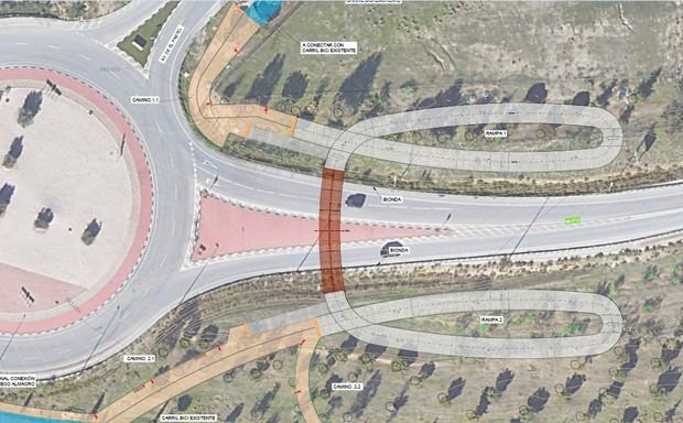 Boadilla del Monte construirá una nueva pasarela peatonal y ciclista sobre la M-513
