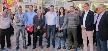 Herzog (UPyD) afirma en Almería que sus votantes 'tienen derecho a que se oiga la voz' en los debates