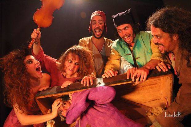 Sevilla: Viento Sur Teatro representa hasta este domingo 'Tiempo de burlas y entremeses'