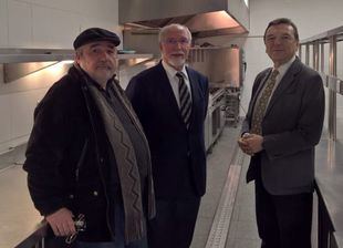 Mira Lema y Corral Vide en la Escuela de Hostelería del Centro Galicia